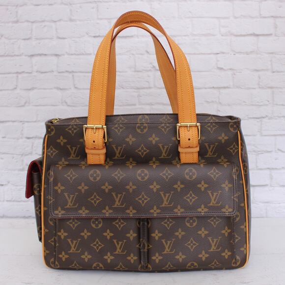 Louis Vuitton Multiple Cite Purse Monogram Bag Pochette Travel Canvas A4995 - Picture 1 of 12